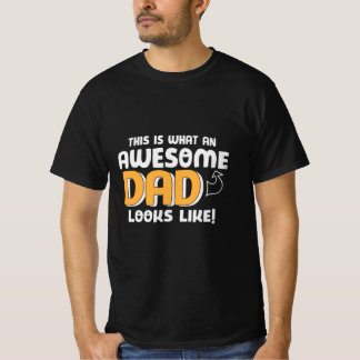 T-shirt Daddy Don À Quoi Ressemble Un Père Merveilleux