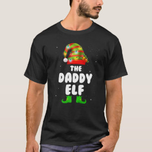 T-shirt Daddy Elf Family Matching Group