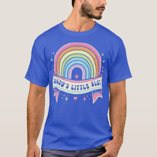 T-shirt Daddy Little Vintage Rainbow