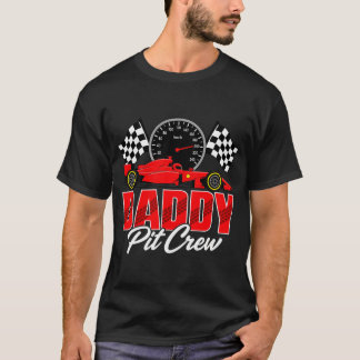 T-shirt Daddy Pit Crew Race Car Birthday