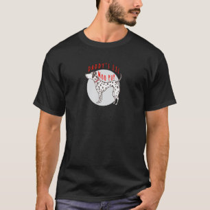 T-shirt DADDY S LIL MOO PUP Dalmatien Chien Design