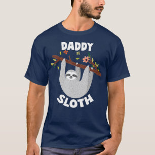 T-shirt Daddy Sloth Matching Family s pour Menwomen s