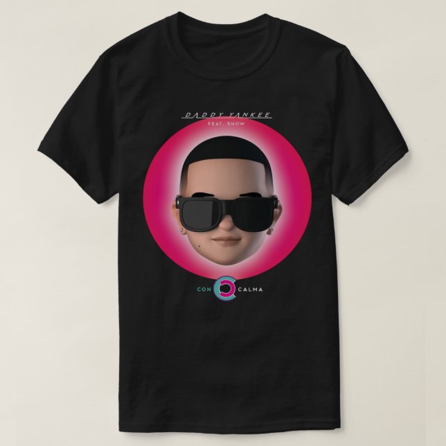 T-shirt Daddy Yankee - Con Calma Camiseta clásica Clas (Design devant)