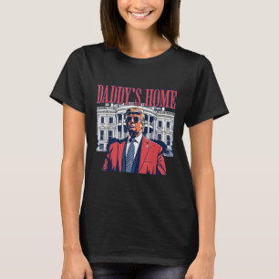 T-shirt Daddys Home Maison Blanche Trump 2024
