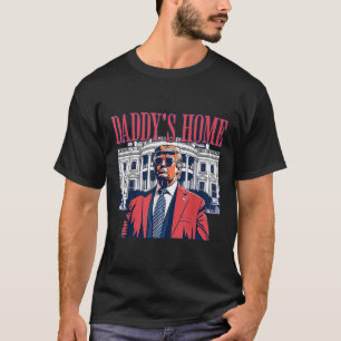 T-shirt Daddys Home Maison Blanche Trump 2024