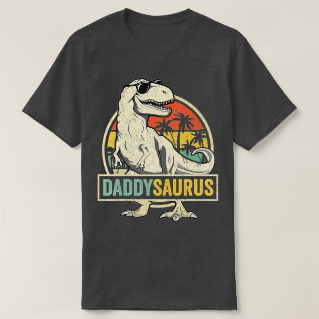 T-shirt Daddysaurus (Design devant)