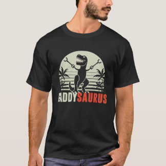 T-shirt Daddysaurus  Daddy Saurus Rex Dinosaur Dad