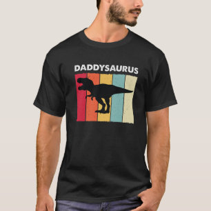 T-shirt Daddysaurus Drôle Fête des pères Cadeau Papa Dinos