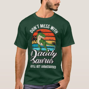 T-shirt Daddysaurus Rex Dinosaur Daddy T-Rex Fête des père