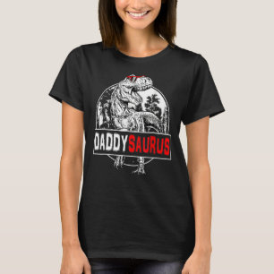 T-shirt Daddysaurus Rex Dinosaur Daddysaurus Family Match