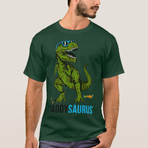 T-shirt Daddysaurus T rex Daddy Saurus-Papa Fête des pères