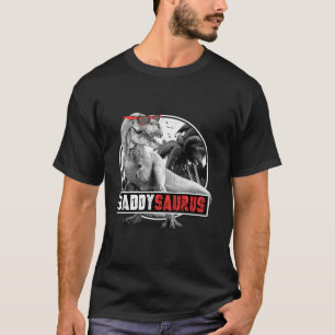 T-shirt Daddysaurus T Rex Papa Dinosaur Daddy Saurus Père