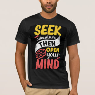 T-shirt D'ADENTURE DE RECHERCHE