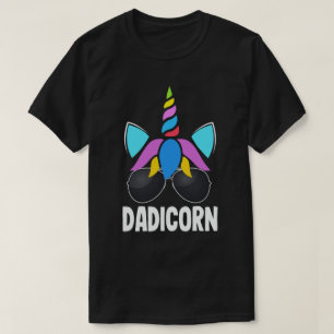 T-shirt Dadicorn Funny Unicorn Papa Fête des pères Cadeau