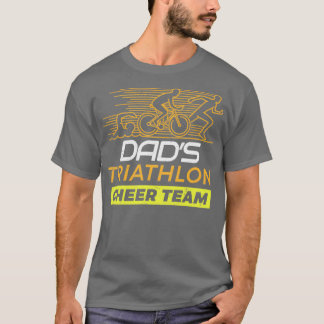 T-shirt Dads Triathlon Supporters Famille