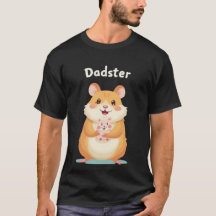 Dadster - Fête des Pères Hamster Tee for TinyFur