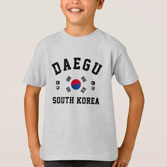 T-shirt Daegu Corée du Sud  (Devant)
