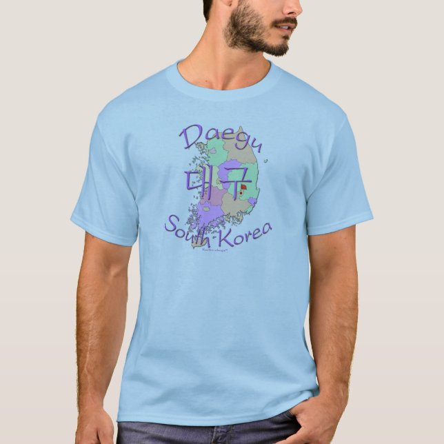 T-shirt Daegu Corée du Sud (Devant)