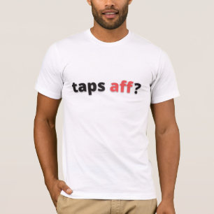 T-shirt d'Aff de robinets