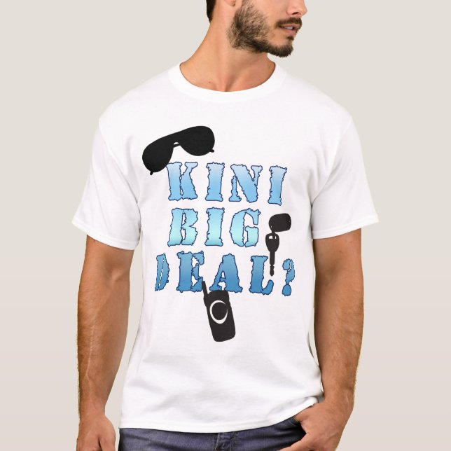 T-shirt d'affaire de Kini (Devant)