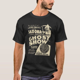 T-shirt d'affiche d'exposition de spectre de