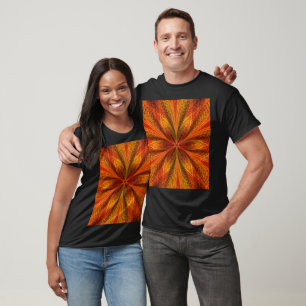 T-shirt Daffodil Doré Graphique Floral Bohème