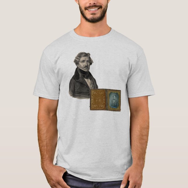 T-shirt Daguerre et le daguerréotype (Devant)