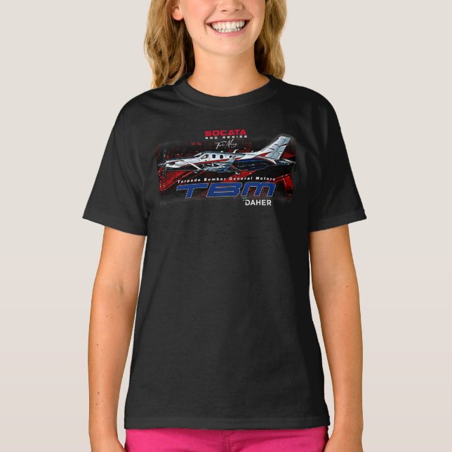 T-shirt Daher Socata TBM 900 Series GA Aviation (Devant)