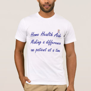 T-shirt d'aide de soins à domicile