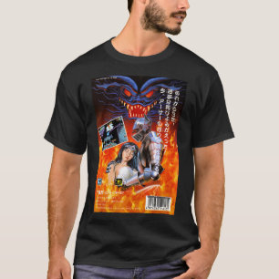T-shirt DaiMakaimura Gouls n Ghosts Vintage Game Art