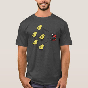 T-SHIRT D'AIMANT DE POUSSIN