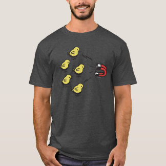 T-SHIRT D'AIMANT DE POUSSIN