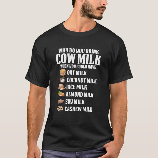 T-shirt Dairy Sans Lactose Intolérance Sans Lactose Sans L (Devant)