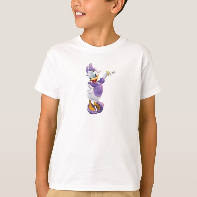 T-shirt Daisy Duck Clubhouse | Vague (Devant)