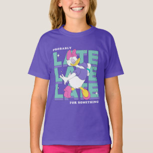 T-shirt Daisy Graphique avec la mention "Probablement en r