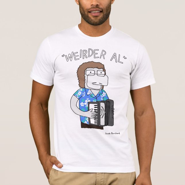 T-shirt "D'Al plus étrange" dans le bleu (Devant)