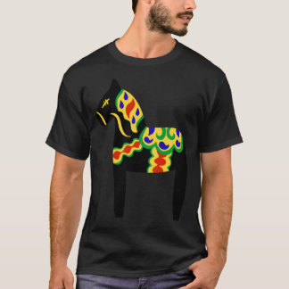 T-shirt Dala Horse (Noir)