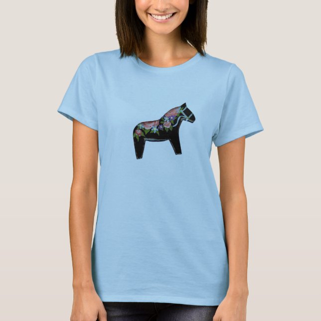 T-shirt Dala noir (Devant)