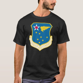 T-shirt d'Alaska d'insignes de commande d'air