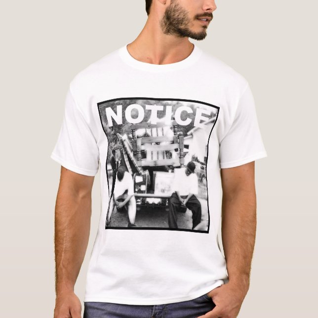 T-shirt d'album d'avis (Devant)