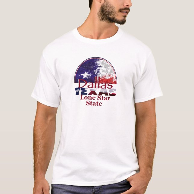 T-shirt DALLAS le Texas (Devant)