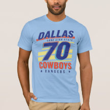 Dallas Retro Number Graphic