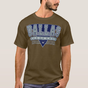 T-shirt Dallas Retro Vintage Cowboys Inspiré 90s Throwba