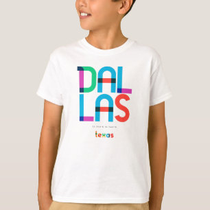 T-shirt Dallas Texas Mid Century, Pop Art,