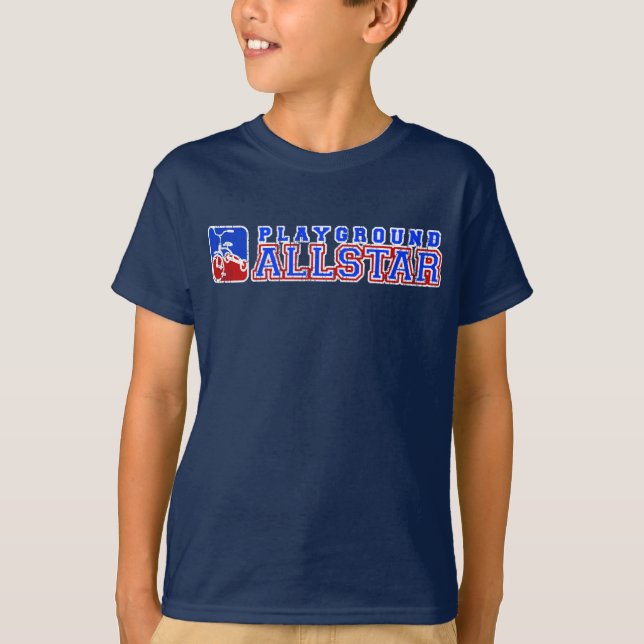 T-shirt d'AllStar de terrain de jeu (Devant)