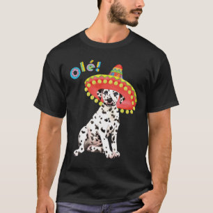 T-shirt Dalmate de fiesta