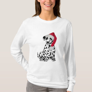 T-shirt Dalmate de Noël