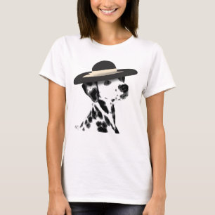 T-shirt Dalmatie et Casquette noir émaillé