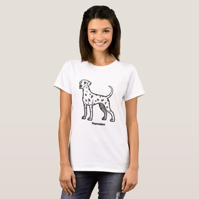 T-shirt Dalmatien (Devant entier)