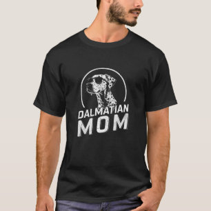 T-shirt Dalmatienne Maman Propriétaires de chiens Cadeaux